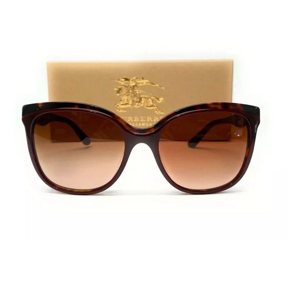 Burberry Women\'s Bordeaux Havana Brown Sunglasses!